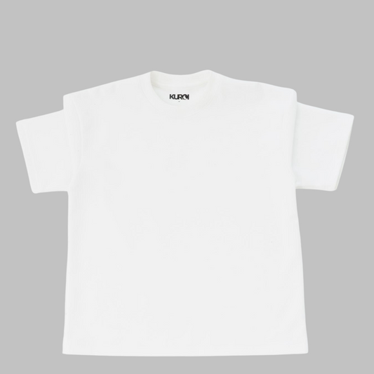 Kuroi Oversized Tee-Off-White Blank