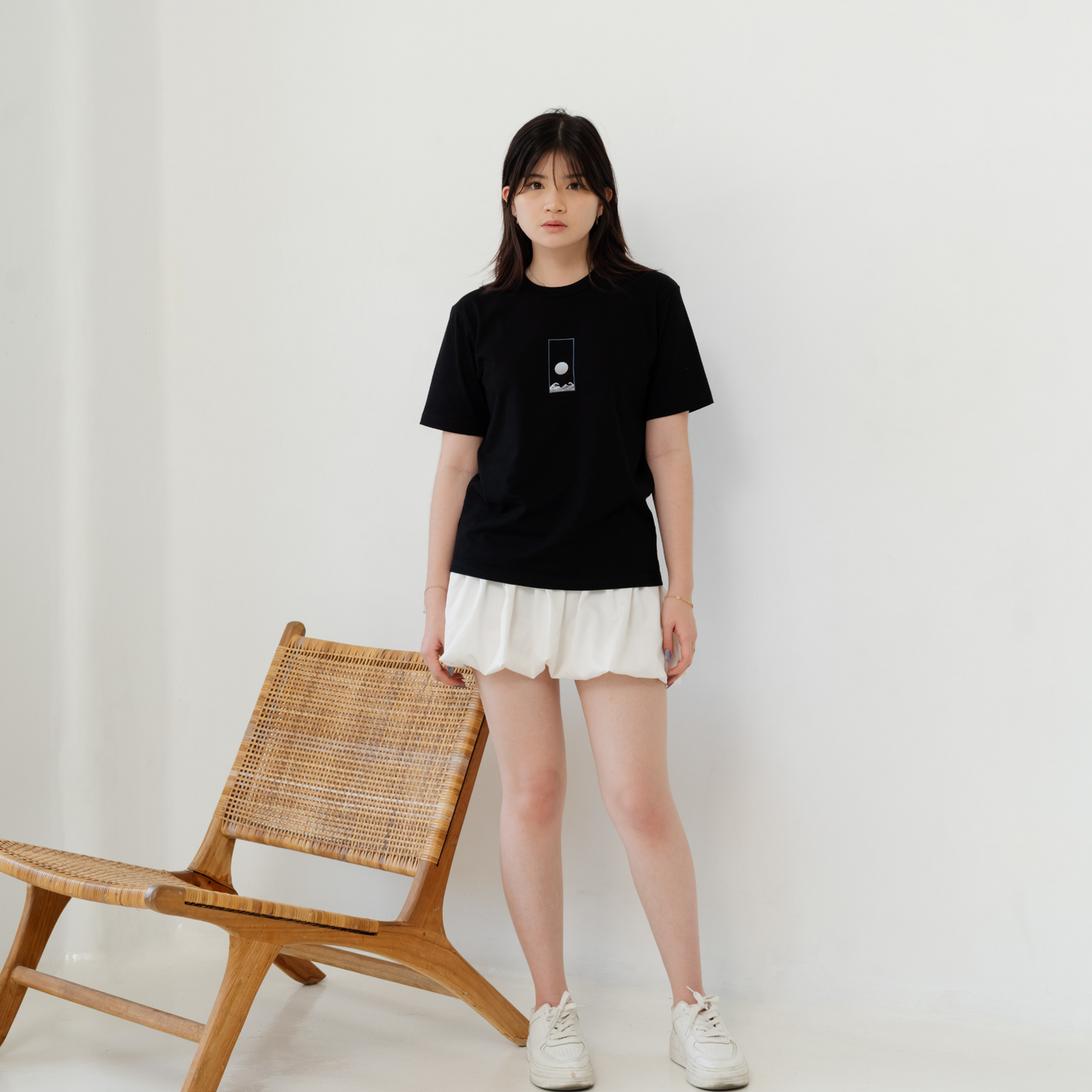 Kuroi Great Wave Tee | Minimalist Japanese Streetwear
