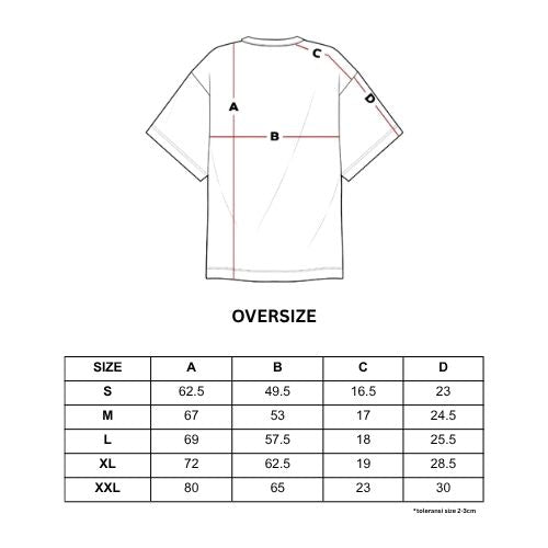 Kuroi Black Oversized Blank Tee