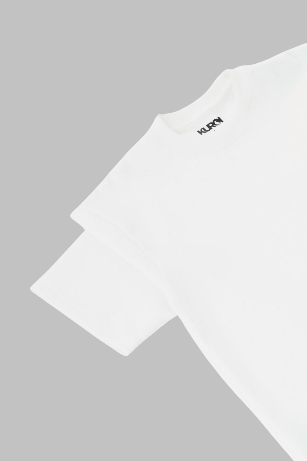 Kuroi Oversized Off-White Blank Tee | Japanese Streetwear