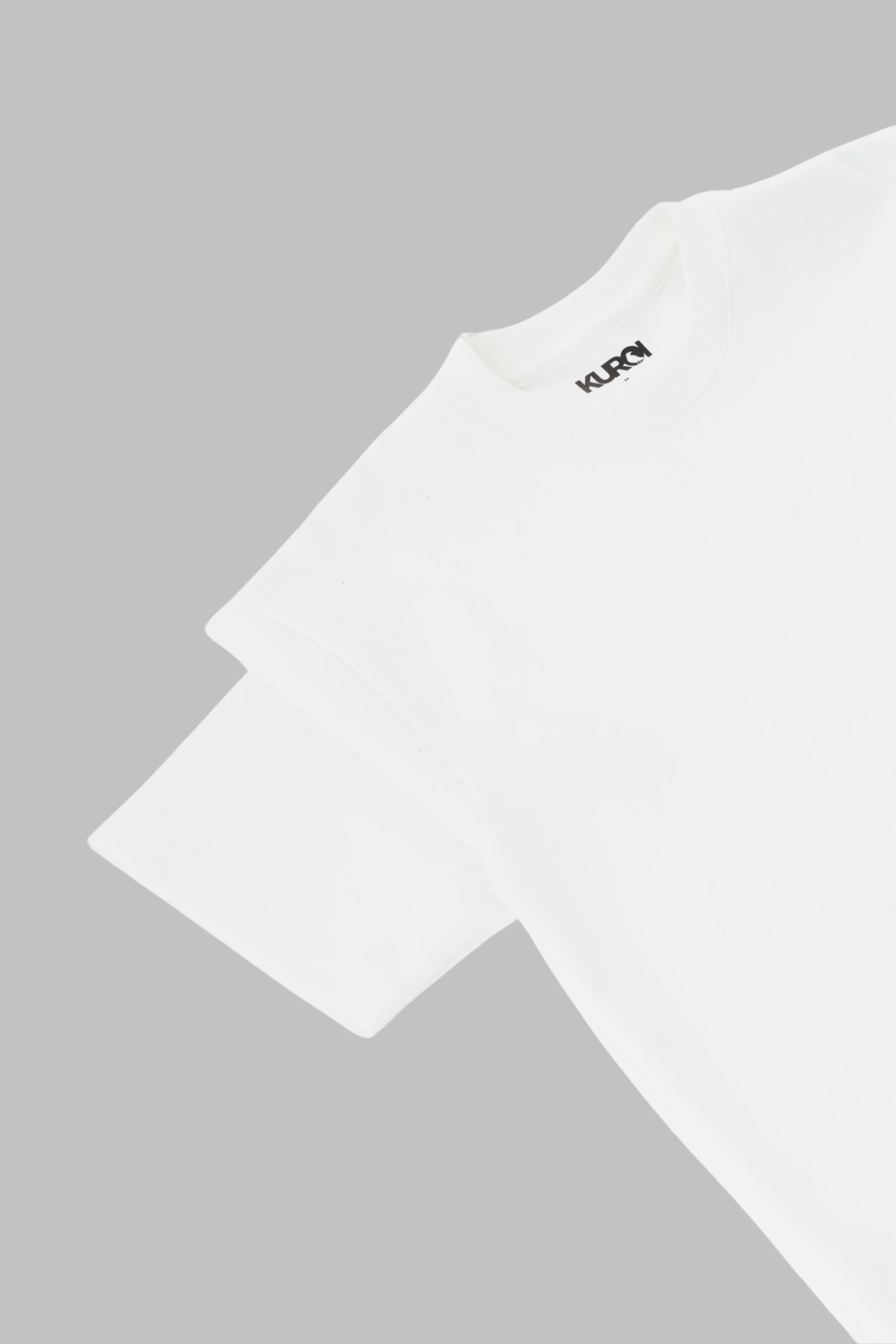 Kuroi Oversized Off-White Blank Tee | Japanese Streetwear