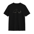 Kuroi Oversized Curious Reader Cat Tee | Japanese Printed Streetwear