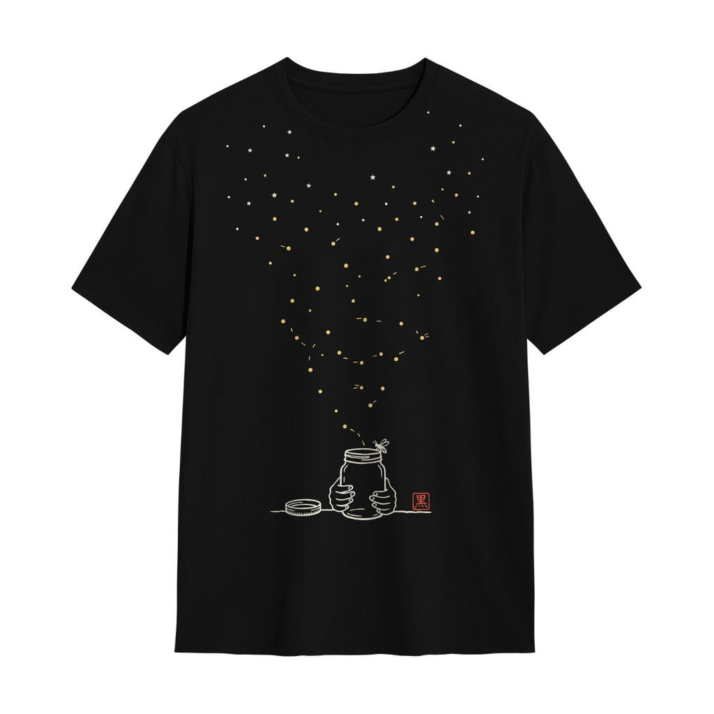 Kuroi Oversized Hotaru Tee | Japanese Printed Streetwear