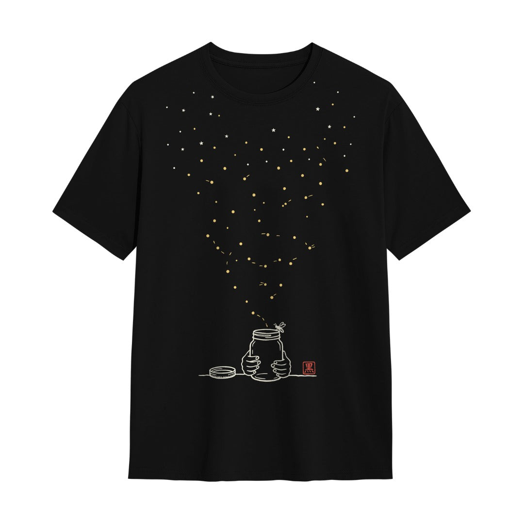 Kuroi Oversized Hotaru Tee | Japanese Printed Streetwear