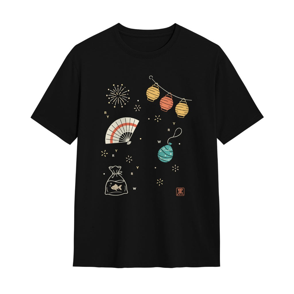 Kuroi Oversized Matsuri Kit Tee | Japanese Printed Streetwear
