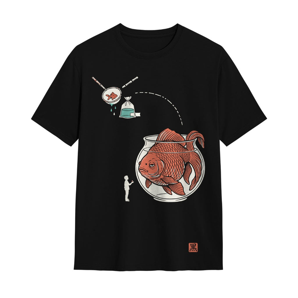 Kuroi Oversized Kingy no Yakusoku Tee | Japanese Printed Streetwear