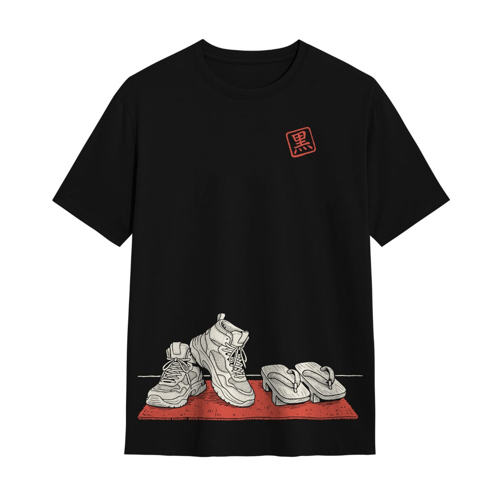 Kuroi Oversized Genkan Tee | Japanese Printed Streetwear