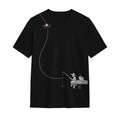 Kuroi Oversized Tsuri Tee | Japanese Printed Streetwear