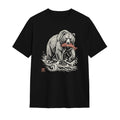 Kuroi Oversized Kibori Kuma Tee | Japanese Printed Streetwear