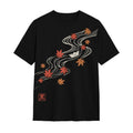 Kuroi Oversized Momiji no Kawa Tee | Japanese Printed Streetwear