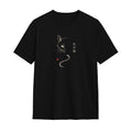 Kuroi Oversized Bakeneko Flame Cat Tee | Japanese Printed Streetwear