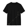 Kuroi Oversized Stepping Paw Cat Tee | Japanese Printed Streetwear