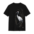Kuroi Oversized Tsuru Tee | Japanese Printed Streetwear