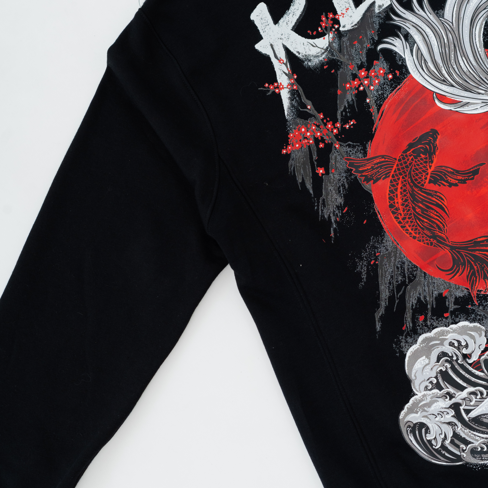 Kuroi Koi Hoodie | Japanese Streetwear