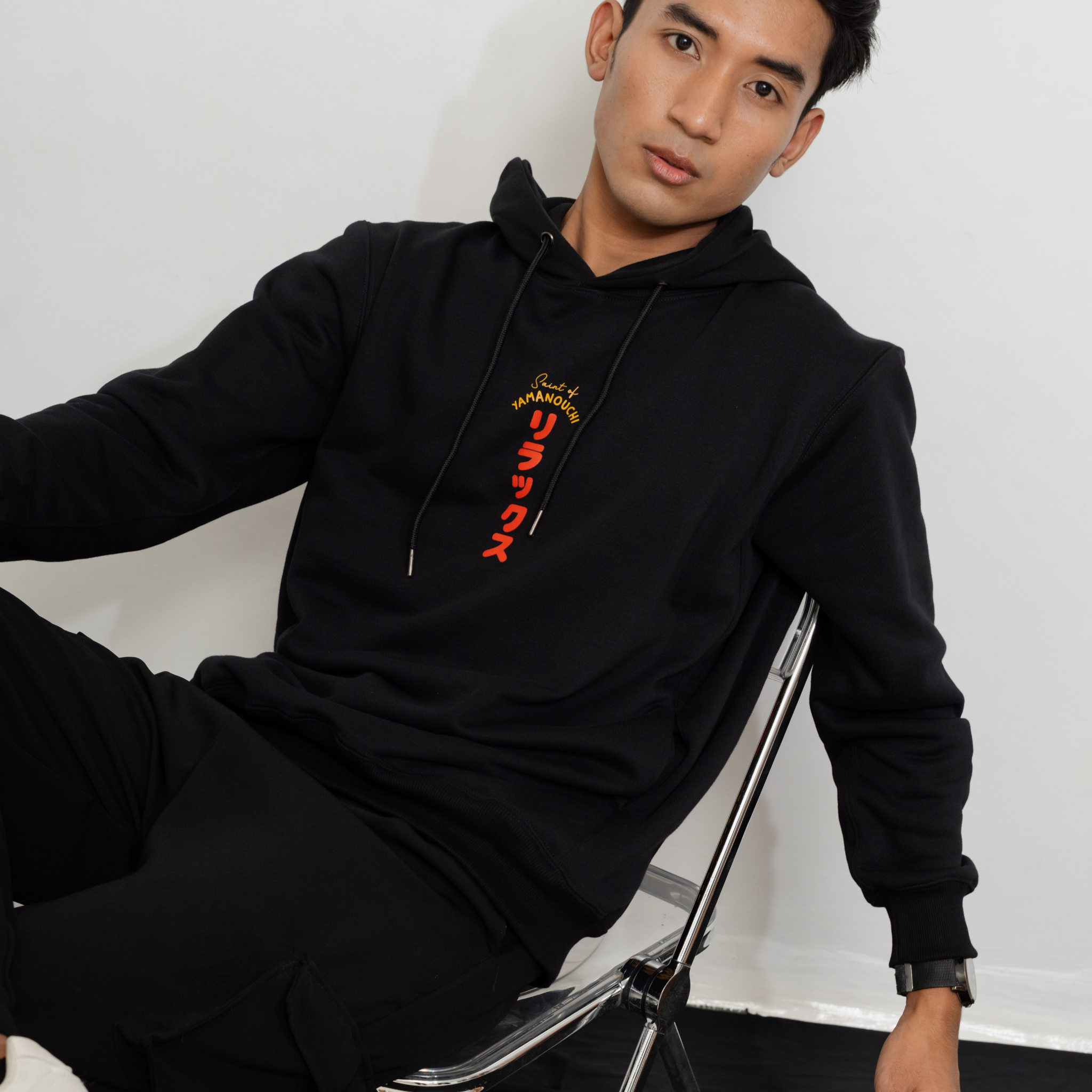 Kuroi Snow Monkey Hoodie | Japanese Streetwear