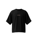 Kuroi Oversized Origami Tee | Japanese Embroidered Streetwear