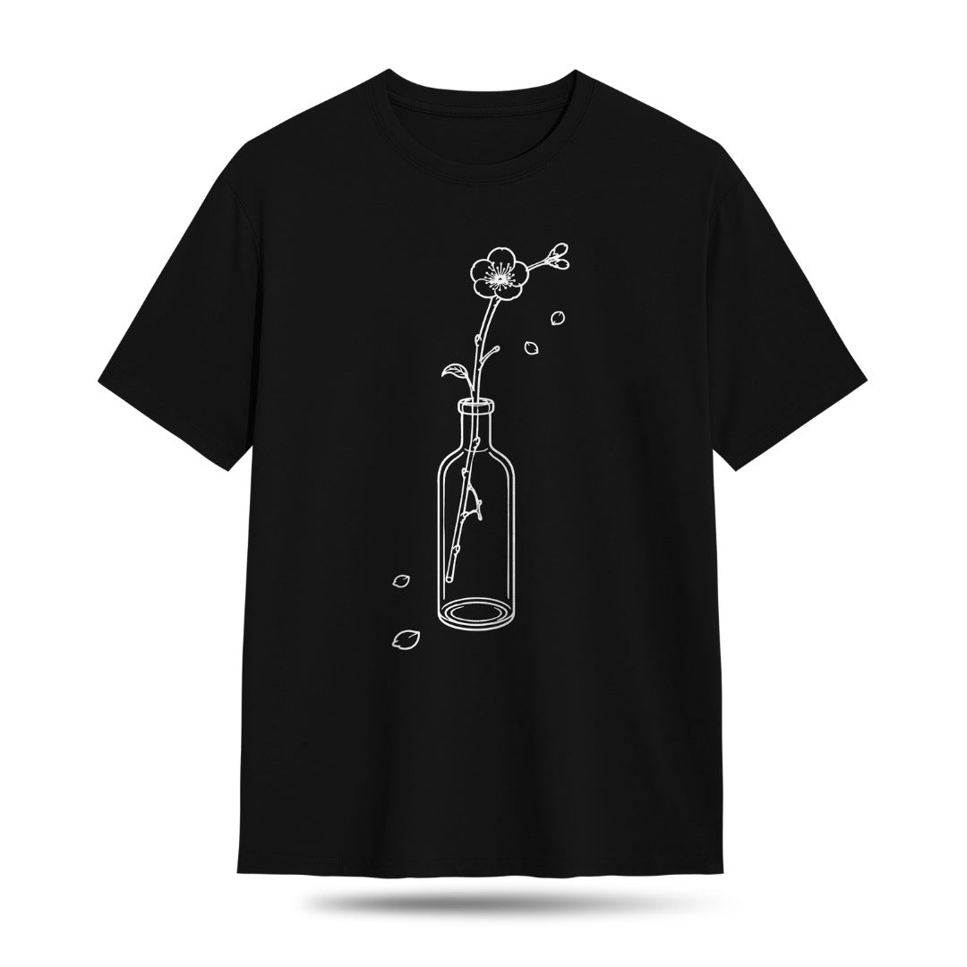 Kuroi Oversized Ume No Hana Tee | Japanese Printed Streetwear