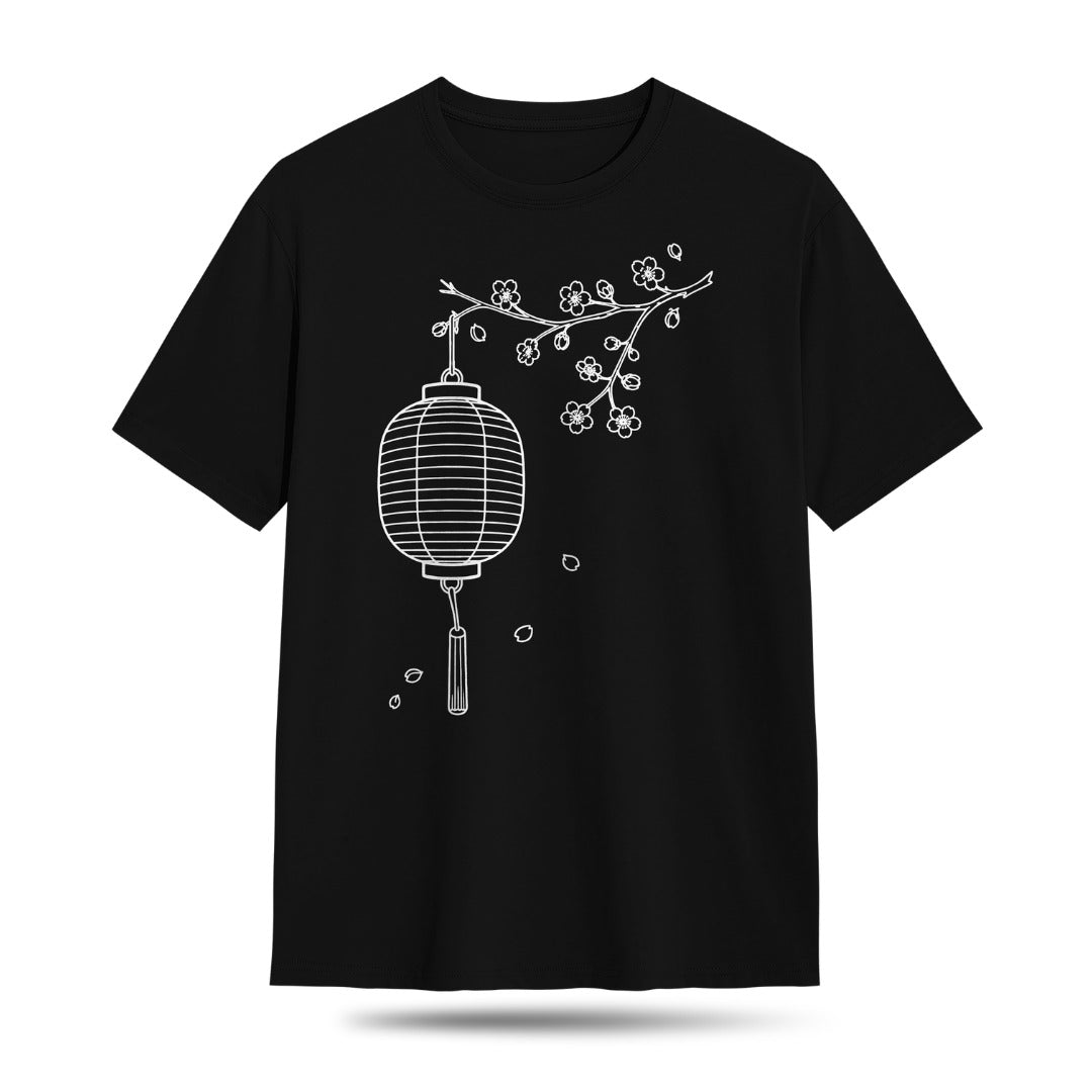 Kuroi Oversized Chochin to Sakura Tee | Japanese Printed Streetwear