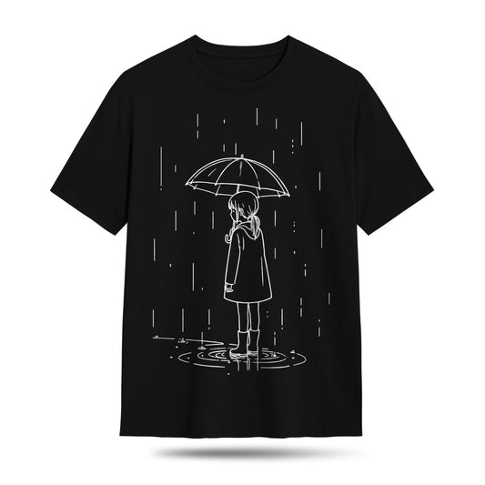 Kuroi Oversized Amamachi Tee | Japanese Printed Streetwear