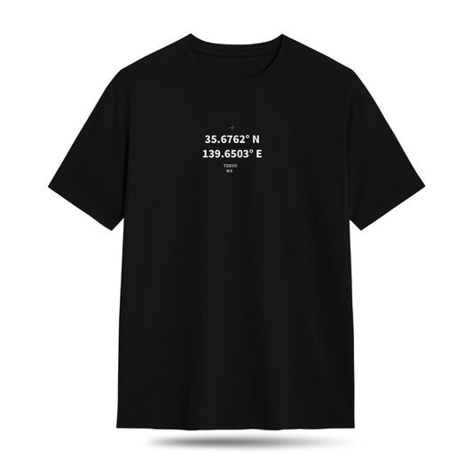 Kuroi Oversized TOKYO COORDINATES Tee |Japanese Embroidered Streetwear
